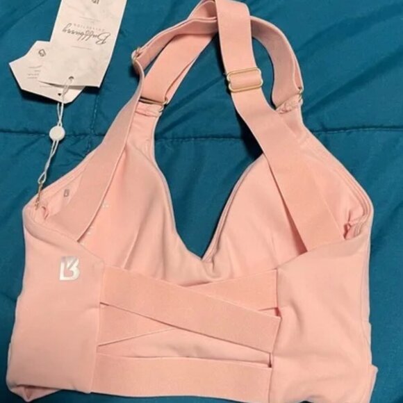 Buffbunny candy wrap sports bra XXS Pink - Picture 2 of 3
